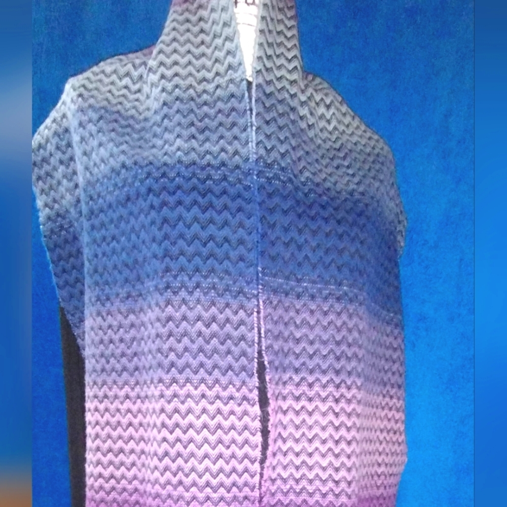 Croft and Barrow Blue & Purple Scarf#24